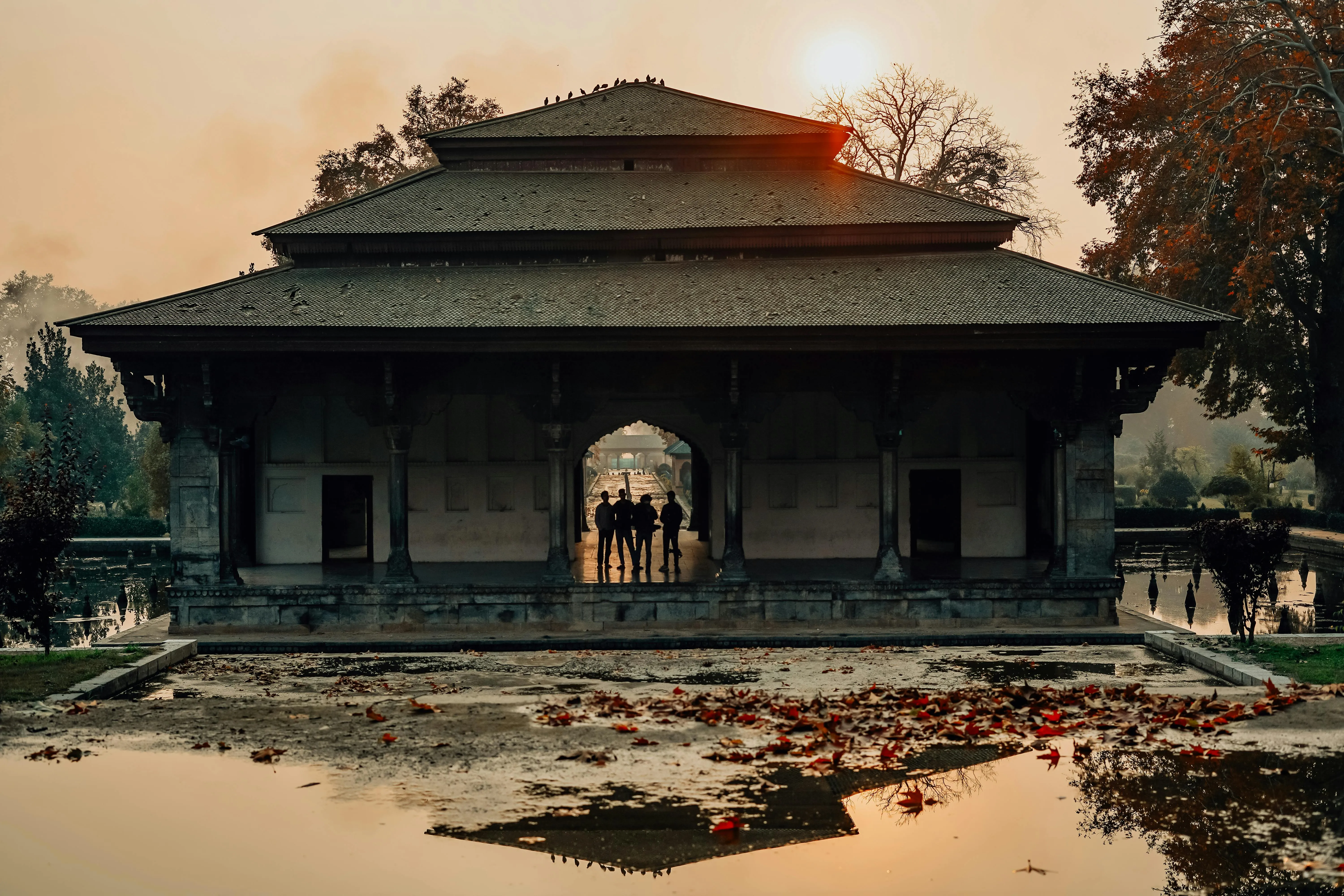 Embroidered pattern detail